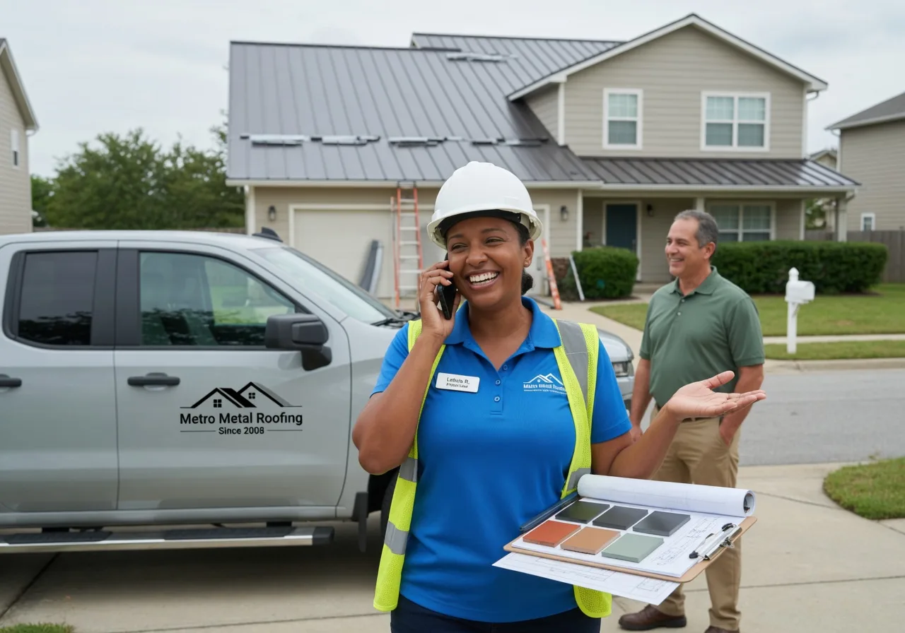 Storm Damage Metal Roof Repair in Mineola, IA